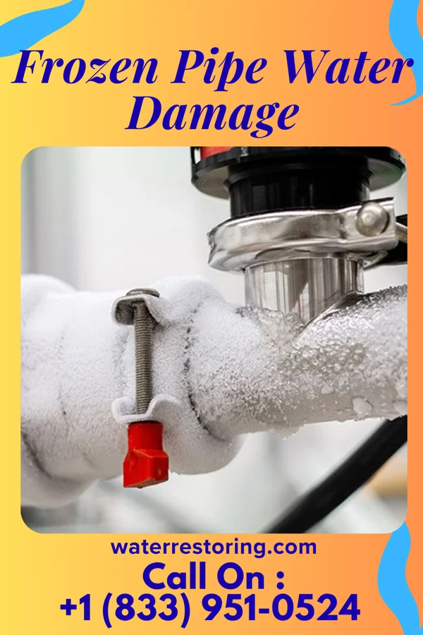 Frozen Pipe Water Damage in Oak Grove, MS